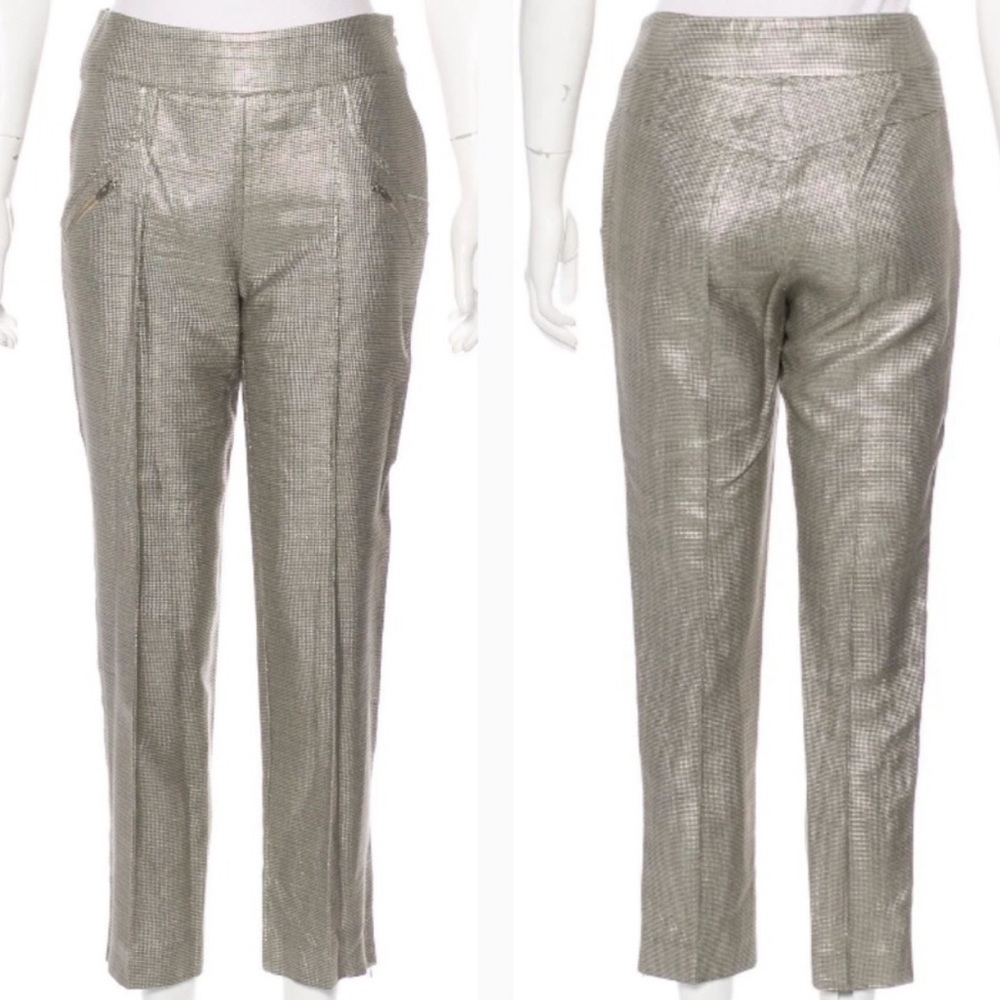 Designer Metallic Pants - Picture 2 of 5